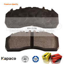 Kapaco Truck brake pad D1708-8931 for Volve FM 300 Eng. No D9B300